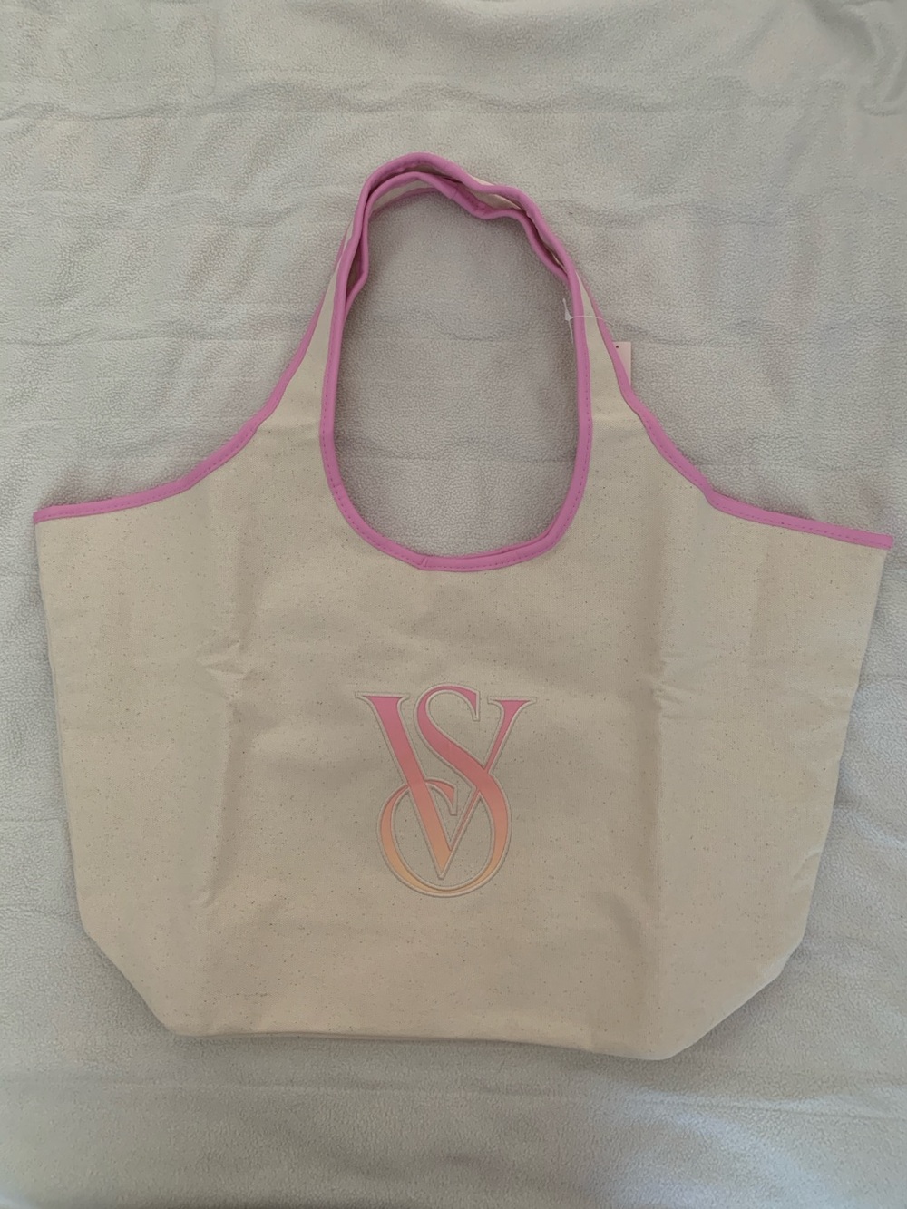 NWT Victoria’s Secret Ombré Monogram Logo Tote Bag - Picture 1 of 12